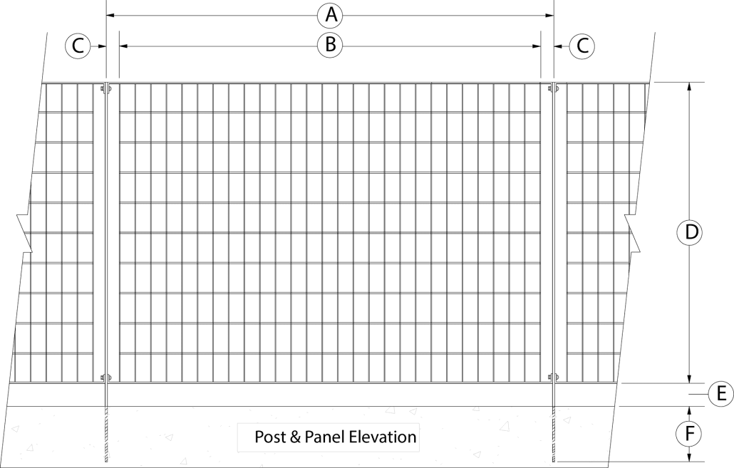 Post & Panel elevation