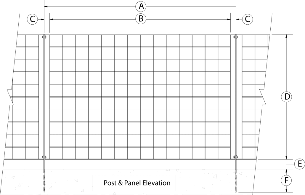 Post & Panel elevation